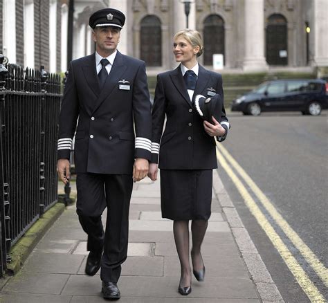 british airways pilot uniforms